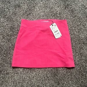 Zara Mini Pink Skirt